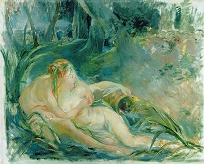 Jupiter und Kallisto, nach einem Gemälde von Boucher von Berthe Morisot